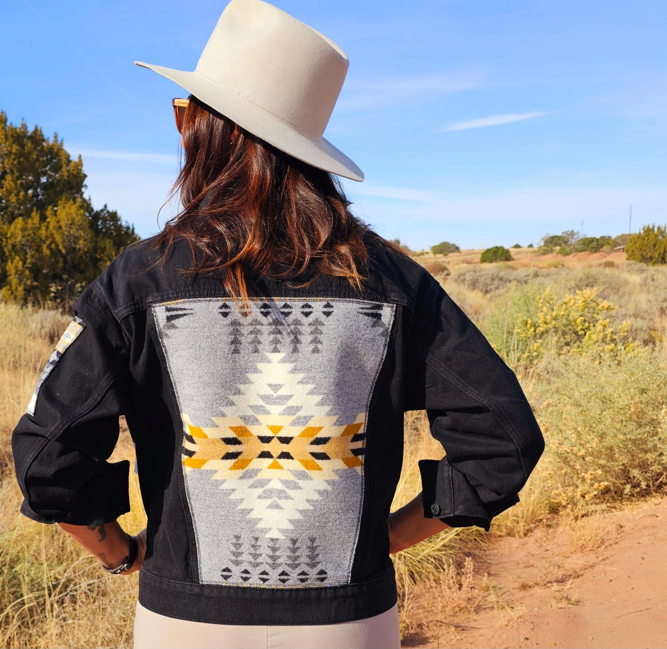 Women's Western Jacket - Rancho Arroyo Black