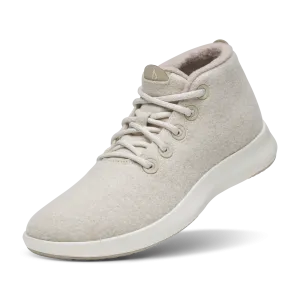 Women's Wool Runner-up Mizzles - Stony Cream (Natural White Sole)