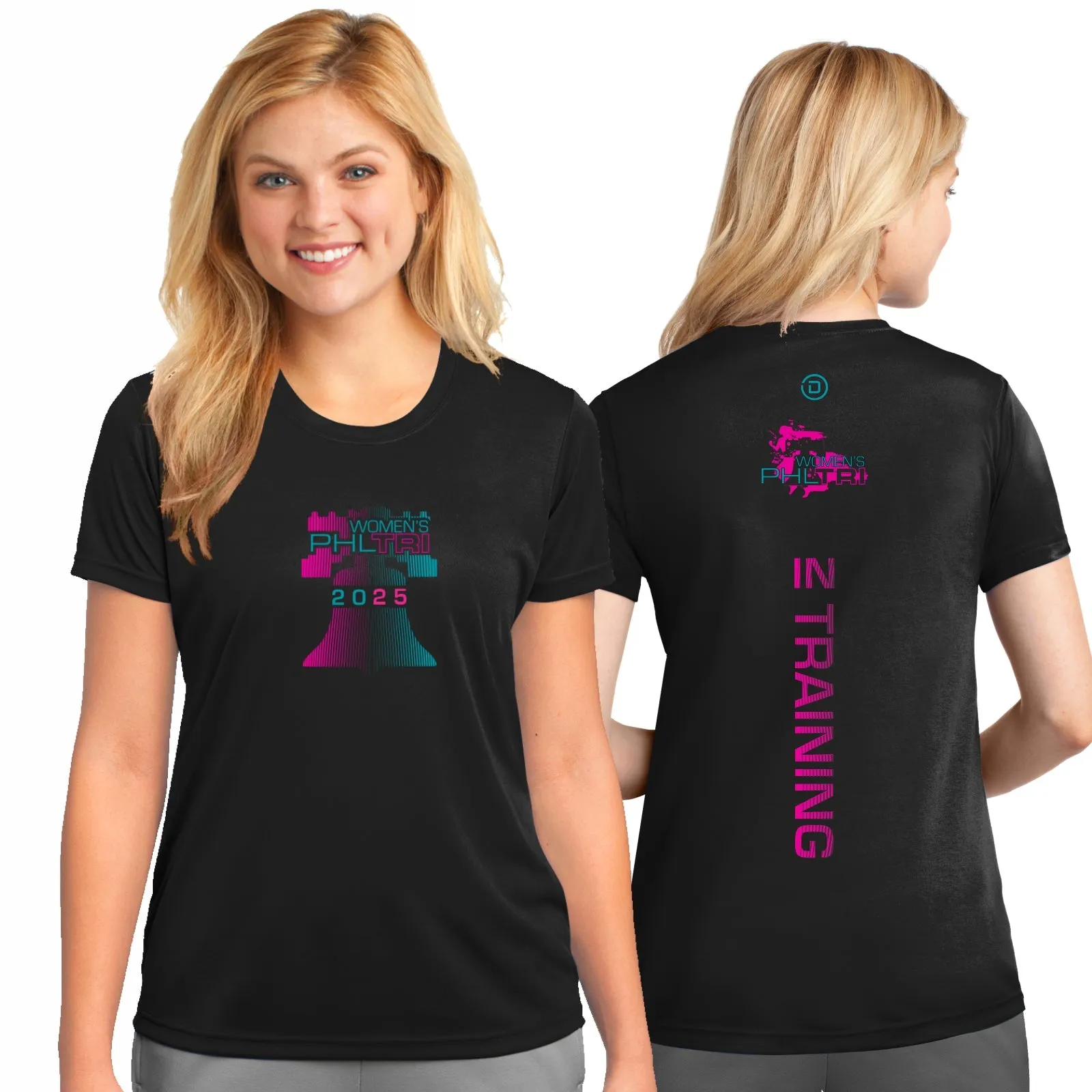 WPT Women's Tech UPF50 Tee -Black- 2025 In Training