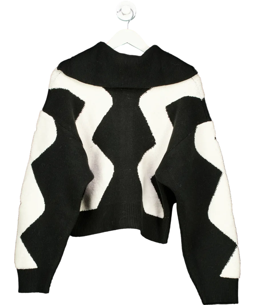 WRSTBHVR Black Banu Knit Jacket UK M